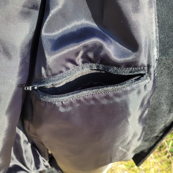 Snap On Tools 2008 Special Edition Choco Black Suede Zip Jacket Men's 2XL READ - Picture 9 of 15